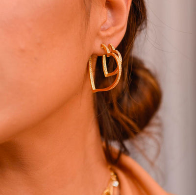 Big Heart Earrings