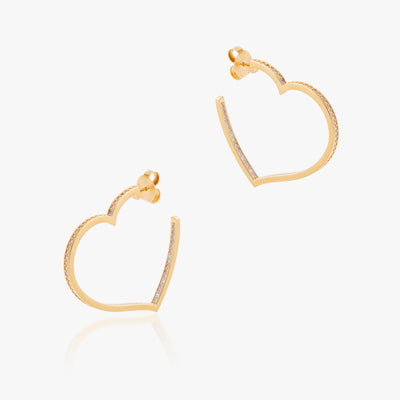 Big Heart Earrings