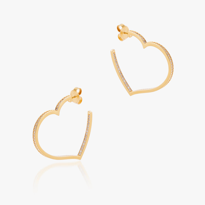 Big Heart Earrings