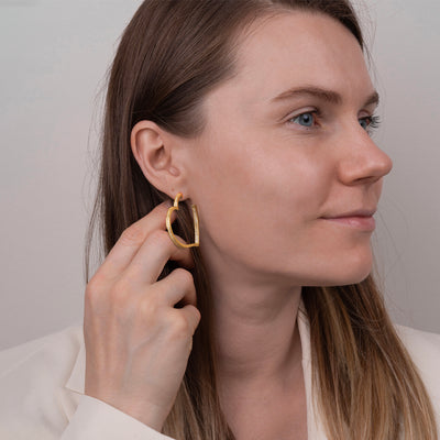 Big Heart Earrings